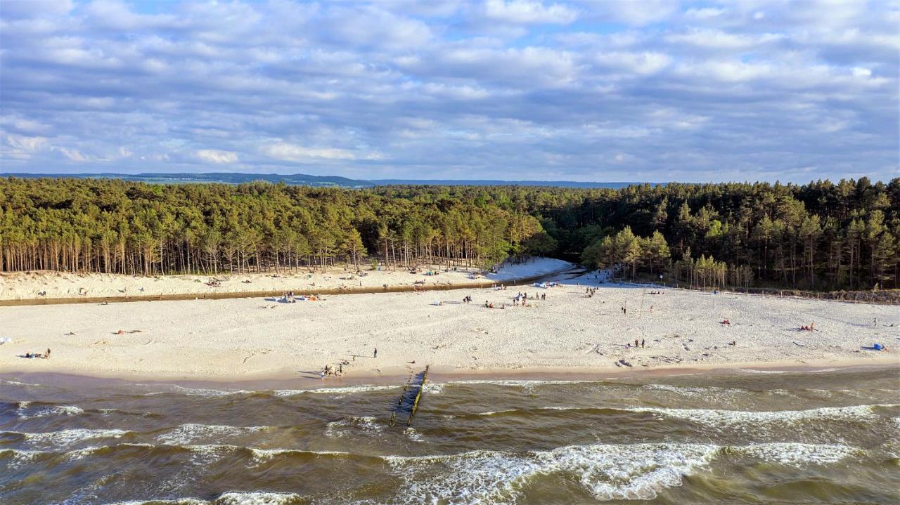 Pokoje Goscinne Konik Morski Dębki Buitenkant foto